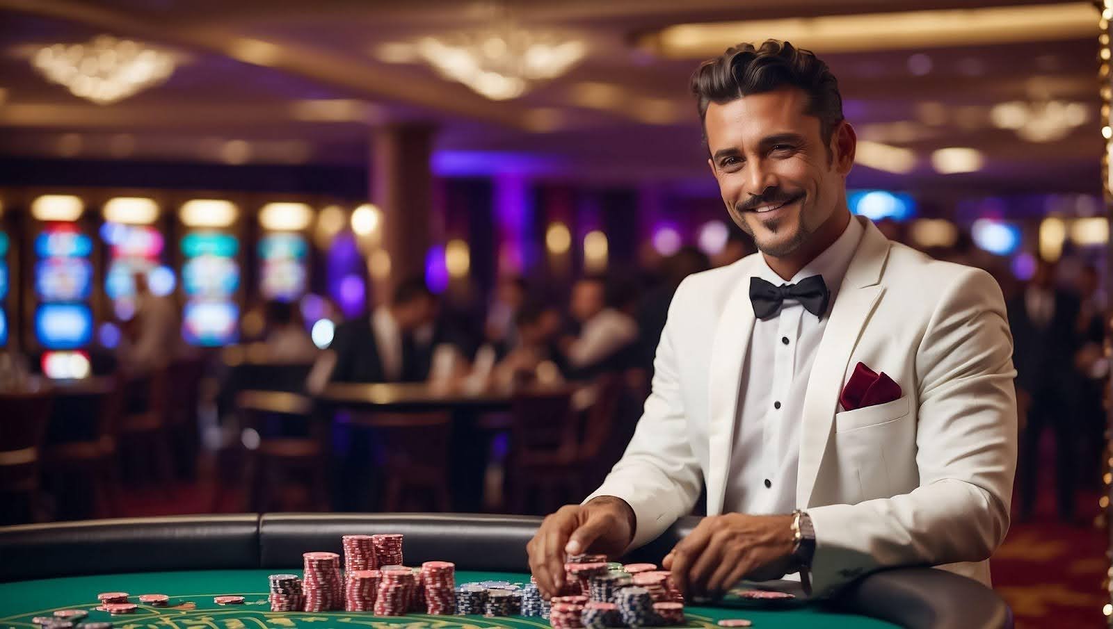 mmk228 Online Card Games တွင် Baccarat ကတ်ဂိမ်း ကစားနေသော မြင်ကွင်း